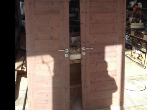 Portes en thermo traité