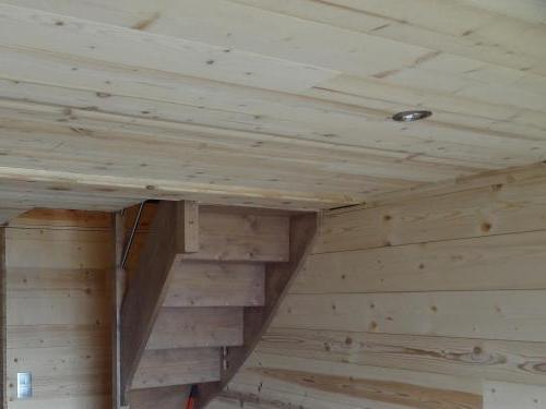 Murs et plafond en chablis aux Angles